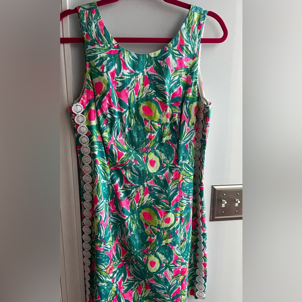 Lilly Pulitzer Guac and Roll Mila Shift size 8